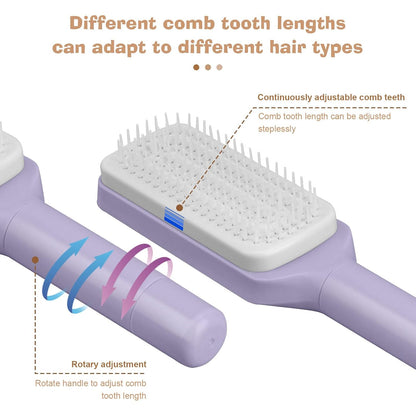 Self-Cleaning Hair Brush
