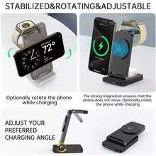3-in-1 Magnetic Wireless Charger