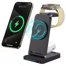 3-in-1 Magnetic Wireless Charger