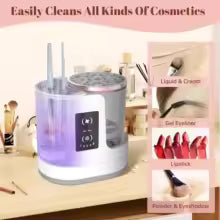 Automatic Makeup Brush Cleaner